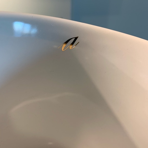 Pier 1 Initial Mug Letter A brand new gold foil - Picture 6 of 6